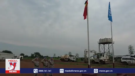 Lực lượng Gìn giữ hoà bình Việt Nam tưởng nhớ Tổng Bí thư Nguyễn Phú Trọng