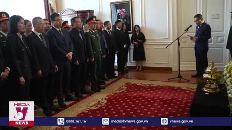 Đại sứ quán Việt Nam tại Liên bang Nga mở sổ tang và tổ chức viếng Tổng Bí thư