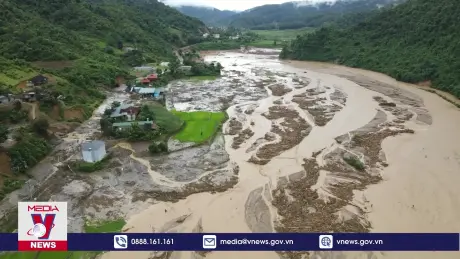 Điện Biên nỗ lực khắc phục hậu quả lũ quét