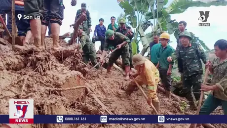 Sơn La nỗ lực tìm kiếm người dân mất tích do mưa lũ