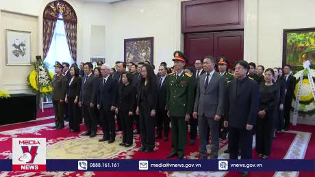 Lễ viếng Tổng Bí thư Nguyễn Phú Trọng tại Trung Quốc