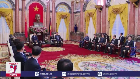 Chủ tịch nước tiếp đoàn đại biểu Đảng, Nhà nước Trung Quốc