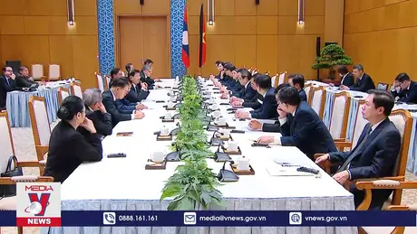 Thủ tướng tiếp Tổng Bí thư, Chủ tịch nước Lào