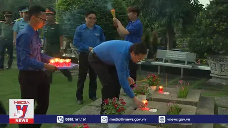 TP.HCM thắp sáng hàng chục nghìn ngọn nến tri ân anh hùng liệt sỹ