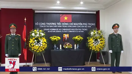 Bạn bè quốc tế tiếc thương Tổng Bí thư Nguyễn Phú Trọng