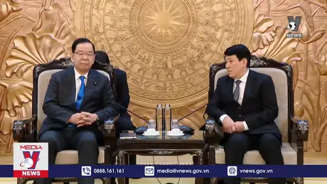 Thường trực Ban Bí thư tiếp Đảng Cộng sản Nhật Bản