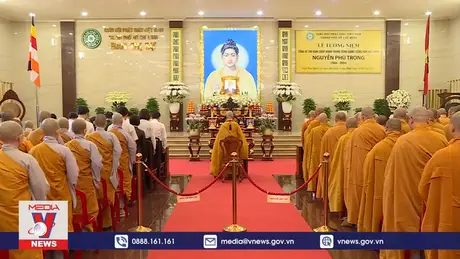 Giáo hội Phật giáo Việt Nam tưởng niệm Tổng Bí thư Nguyễn Phú Trọng