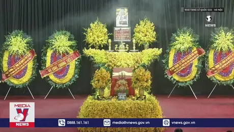 Lễ truy điệu Tổng Bí thư Nguyễn Phú Trọng