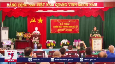 Tri ân thương bệnh binh và người có công tại Trung tâm Long Đất