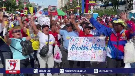 Tuần hành ủng hộ Tổng thống Venezuela