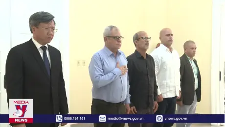 Xúc động lễ viếng Tổng Bí thư Nguyễn Phú Trọng tại Cuba