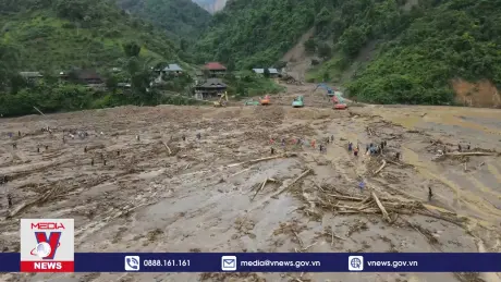 Điện Biên tập trung khắc phục hậu quả lũ quét ở Mường Pồn