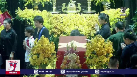 Hơn 5.600 đoàn trong nước và quốc tế đến viếng Tổng Bí thư Nguyễn Phú Trọng