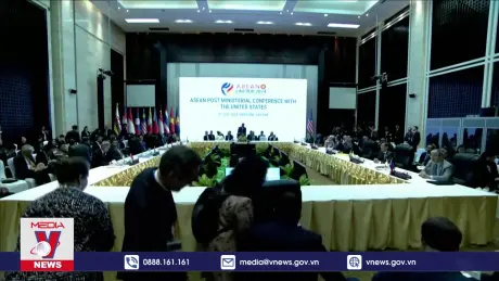 Ngoại trưởng Trung - Mỹ hội đàm tại Lào