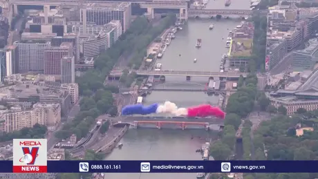 Ấn tượng lễ khai mạc Olympic Paris