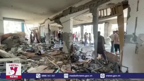 Israel lại tấn công trường học ở Gaza gây thương vong lớn
