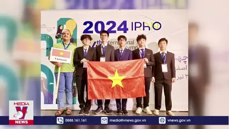 Việt Nam giành 5 Huy chương Vàng và Bạc Olympic Vật lý quốc tế