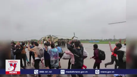 Hàng nghìn người bị ảnh hưởng do mưa lũ ở Triều Tiên