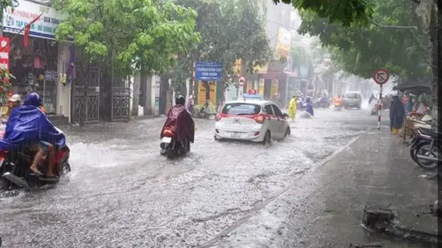 Thời tiết 30/7: Bắc Bộ và Thủ đô Hà Nội có mưa rất to