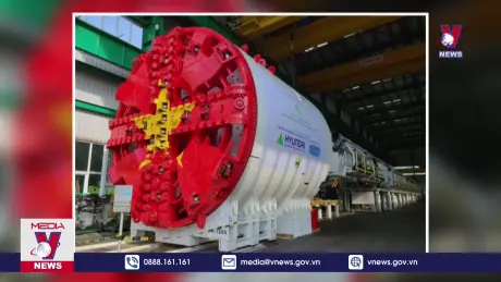 Bắt đầu khoan hầm ngầm tuyến Metro Nhổn - ga Hà Nội