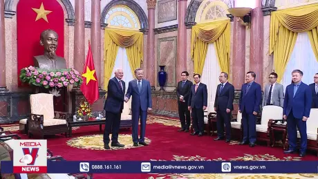 Chủ tịch nước Tô Lâm tiếp Phó Chủ tịch EC