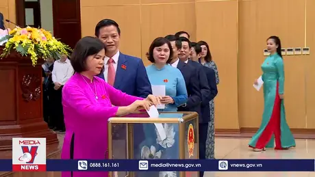 Bắc Ninh bầu Chủ tịch HĐND và Chủ tịch UBND