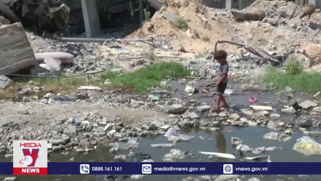 Bùng phát dịch bại liệt ở Gaza