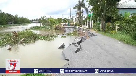 Sụt lún ở Đồng bằng sông Cửu Long đang diễn ra rất nhanh