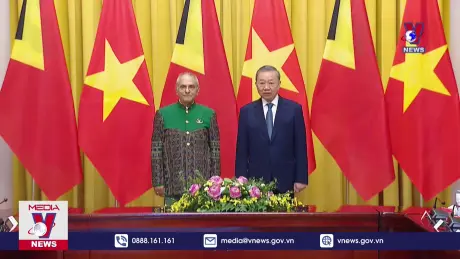 Chủ tịch nước Tô Lâm hội đàm với Tổng thống Timor Leste