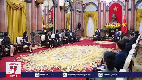 Chủ tịch nước tiếp Trưởng Khu đặc chính Hong Kong