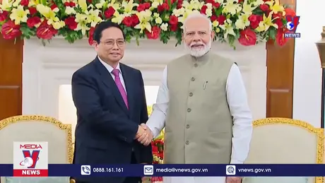 Thủ tướng hội đàm với Thủ tướng Ấn Độ