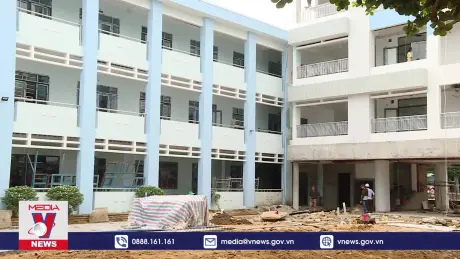 Nỗ lực đảm bảo cơ sở vật chất dạy 2 buổi/ngày