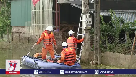 Đảm bảo an toàn điện nơi rốn lũ