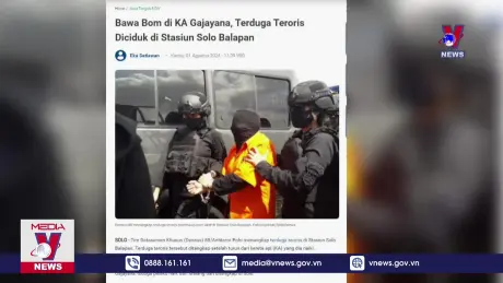 Indonesia bắt giữ một nghi phạm khủng bố