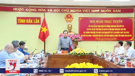 Phó Thủ tướng Trần Lưu Quang làm việc với các tỉnh Tây Nguyên