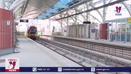 Chuẩn bị vận hành đoạn trên cao metro Nhổn – ga Hà Nội