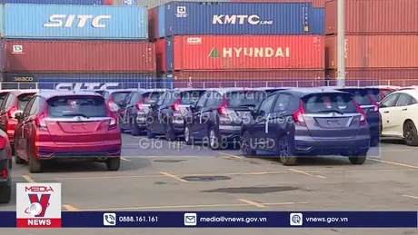 Ô tô nhập tăng cao kỷ lục