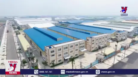 Sản xuất công nghiệp tăng trưởng ấn tượng