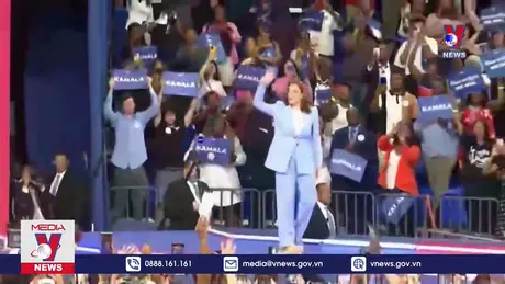 Bà Harris giành đủ phiếu để trở thành ứng cử viên tổng thống đảng Dân chủ