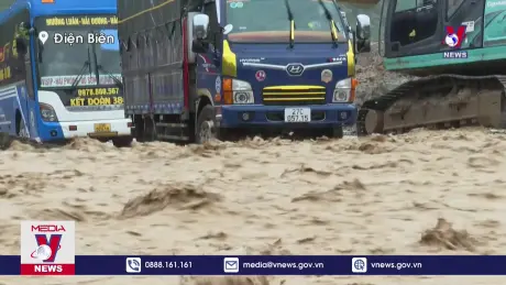 Điện Biên nỗ lực đảm bảo giao thông mùa mưa lũ