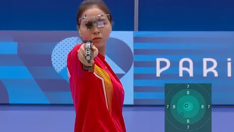 Olympic Paris 2024: Trịnh Thu Vinh dừng cuộc chơi ở lượt bắn thứ năm