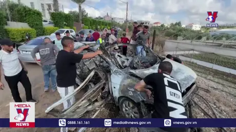 Israel tấn công nhiều địa điểm ở Gaza và Bờ Tây