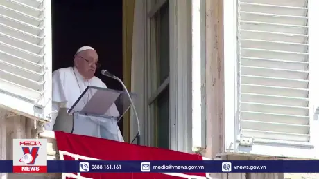 Giáo hoàng Francis cầu nguyện cho hòa bình Trung Đông