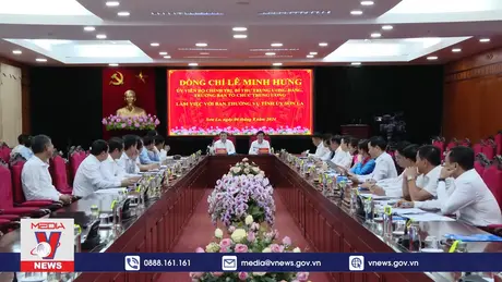 Trưởng Ban Tổ chức Trung ương làm việc tại Sơn La