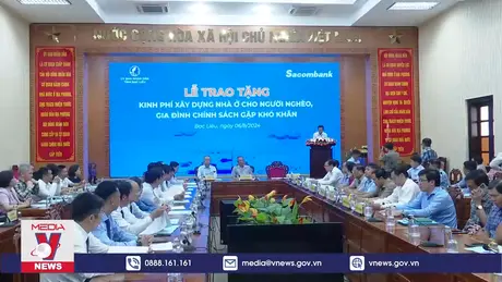 Bạc Liêu tiếp nhận kinh phí xây nhà cho người khó khăn