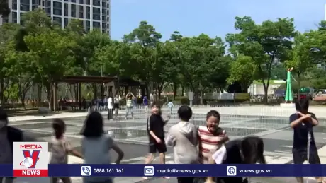 Nắng nóng khắc nghiệt tại Hàn Quốc