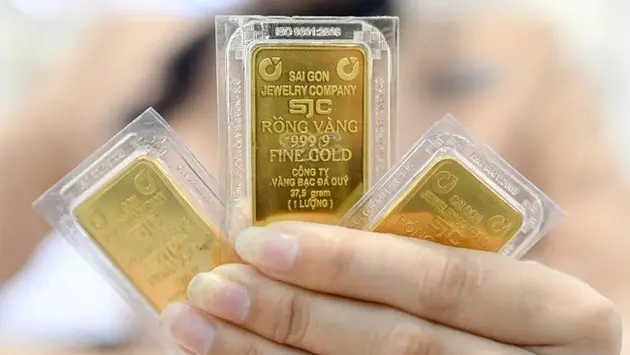 Giá vàng miếng SJC giảm mạnh 