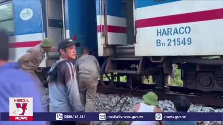 Tàu SE2 đã lưu thông trở lại sau khi toa cuối bị trật bánh
