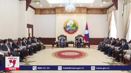 Thủ tướng Lào đánh giá cao kết quả hợp tác khoa học, công nghệ Việt Nam-Lào