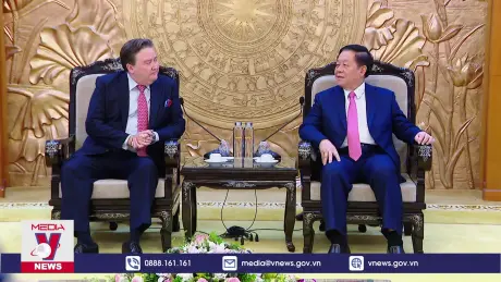 Trưởng ban Tuyên giáo Trung ương tiếp Đại sứ Hoa Kỳ